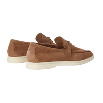 <tc>Loro Piana</tc> Mocassins d'été Charms Walk pour femmes (daim)