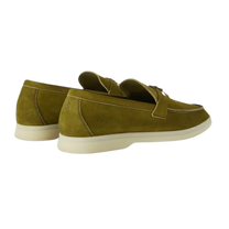 <tc>Loro Piana</tc> Mocassins d'été Charms Walk pour femmes (daim)