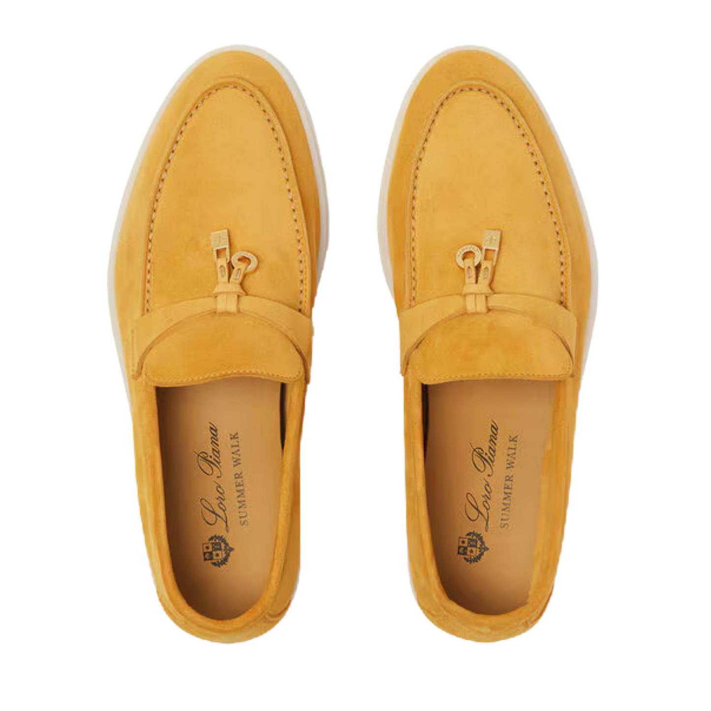 <tc>Loro Piana</tc> Mocassins d'été Charms Walk pour femmes (daim)
