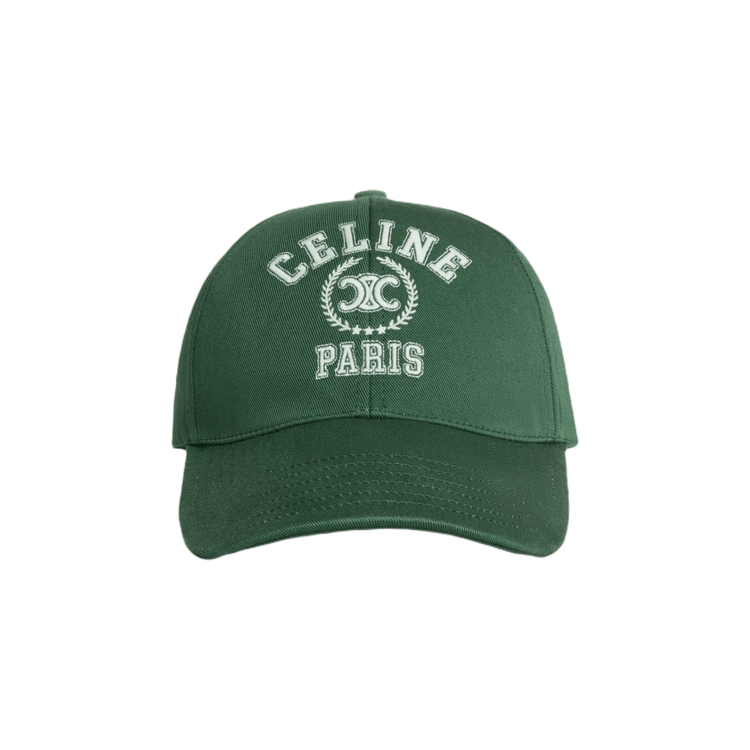 Celine Women's University Baseball Cap in Gabardine Cotton