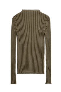 <tc>Arket</tc> Haut côtelé transparent pour femme
