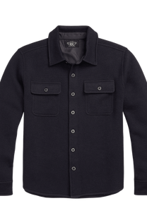 <tc>Ralph Lauren</tc> Suéter de trabajo de lana jacquard con diseño de ojo de pájaro para hombre