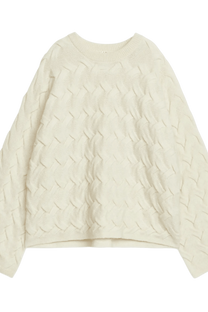 <tc>Arket</tc> レディース ケーブルニット ウール ジャンパー