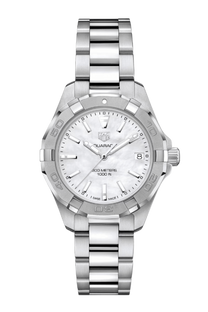 <tc>TAG Heuer</tc> Reloj de cuarzo Aquaracer 300M de 32 mm para mujer