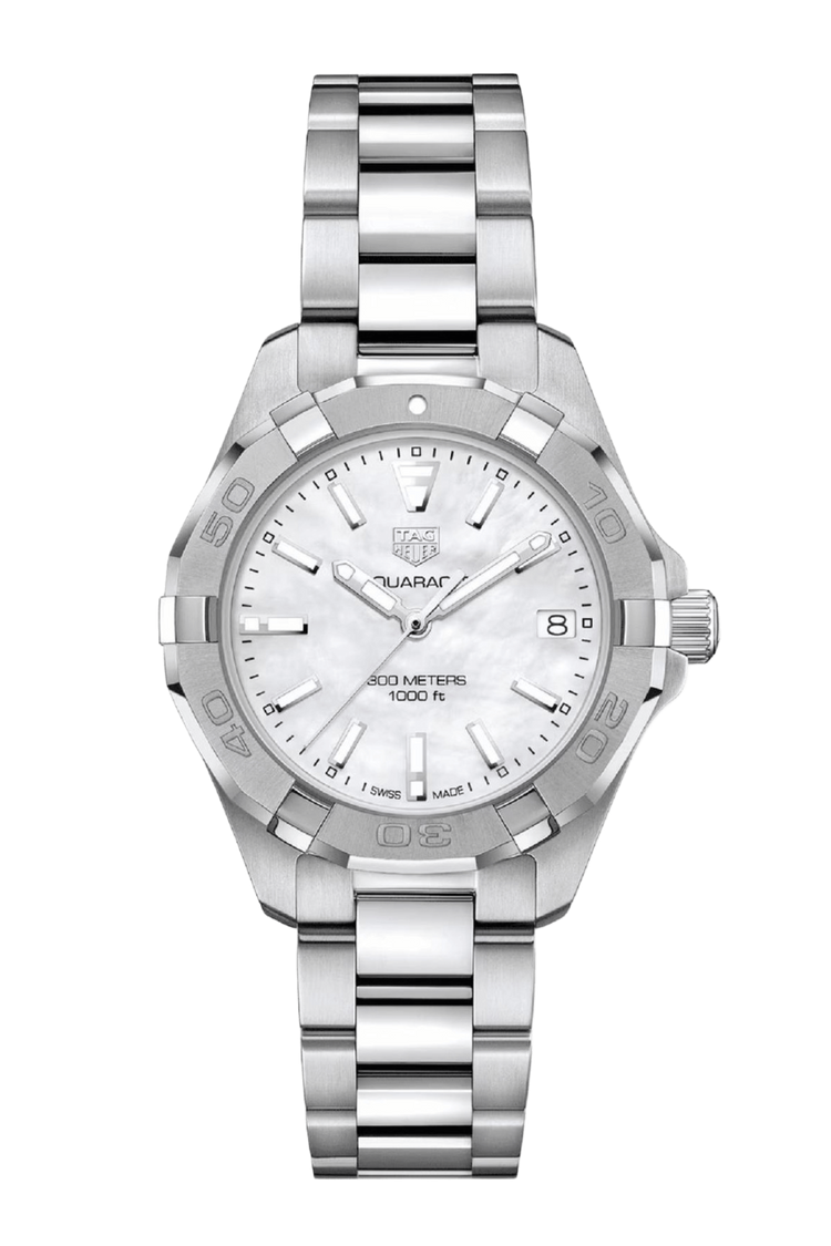 TAG HEUER AQUARACER ホワイト way131h ダイヤ TAG Heuer Aquaracer - Steel - 35 mm | TAG Heuer