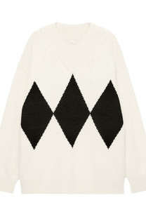 <tc>Arket</tc> Jersey holgado de lana y algodón para mujer