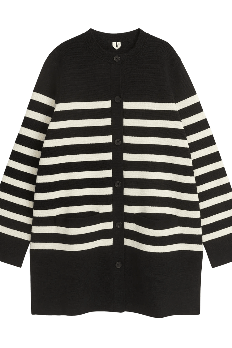 <tc>Arket</tc> Cárdigan de algodón extragrande para mujer