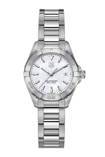 <tc>TAG Heuer</tc> Reloj de cuarzo Aquaracer 300M de 27 mm para mujer