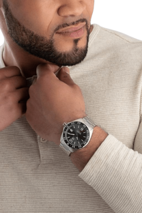 <tc>TAG Heuer</tc> Reloj automático para hombre Fórmula 1 Calibre 5 de acero gris con cronógrafo de 43 mm