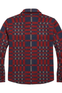 <tc>Ralph Lauren</tc> Suéter de trabajo de mezcla de lana a cuadros para hombre