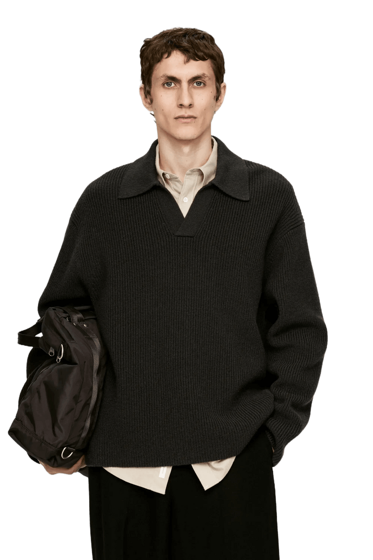 <tc>Arket</tc> Jersey tipo polo de punto para hombre
