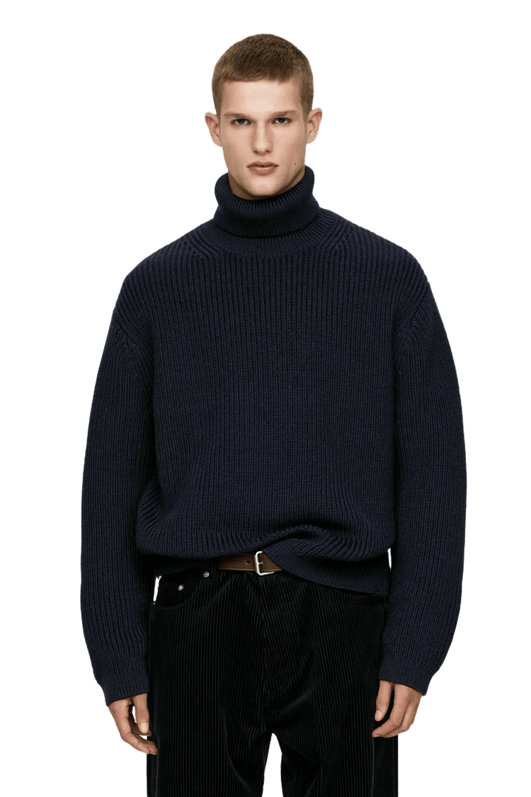 <tc>Arket</tc> Suéter de cuello alto de lana gruesa para hombre