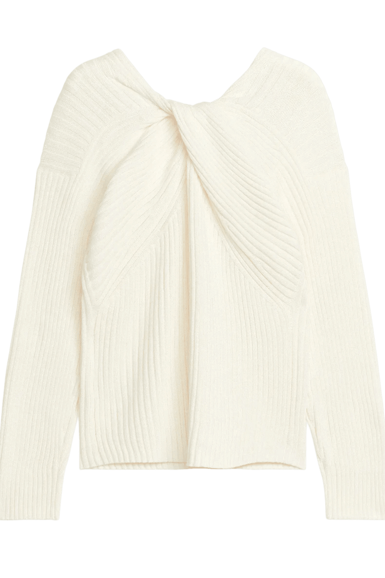 <tc>Arket</tc> 女用扭紋棉質套衫