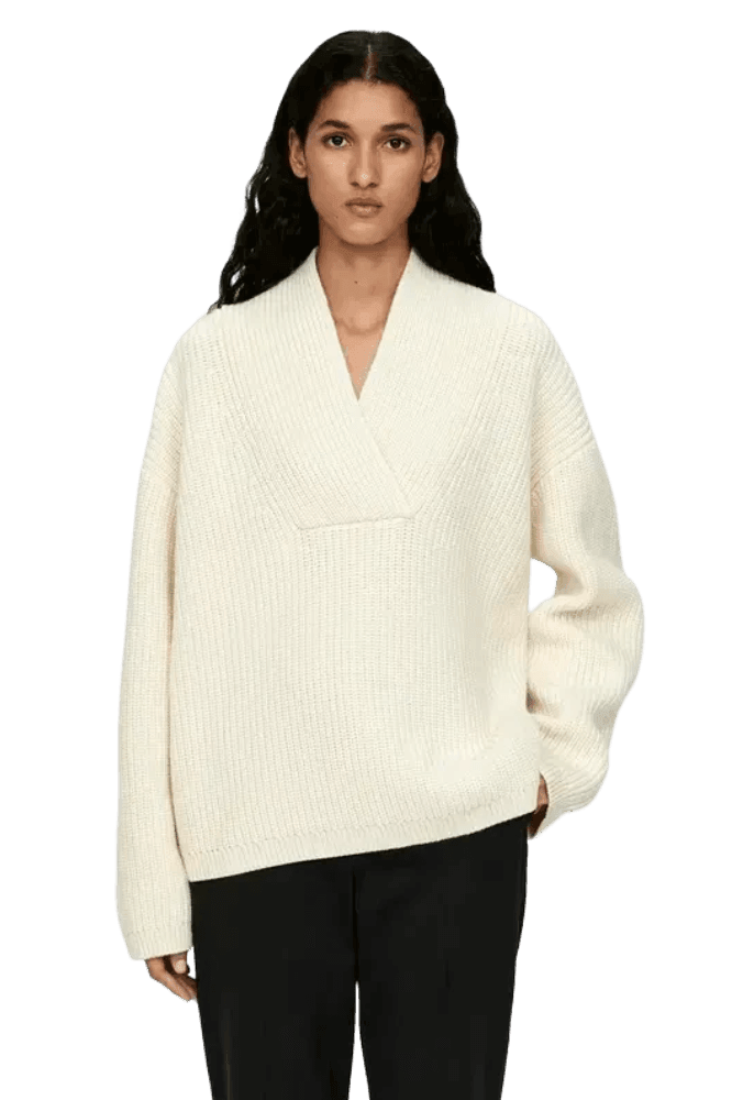 <tc>Arket</tc> Jersey de cuello chal para mujer