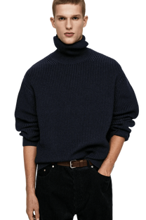 <tc>Arket</tc> Suéter de cuello alto de lana gruesa para hombre