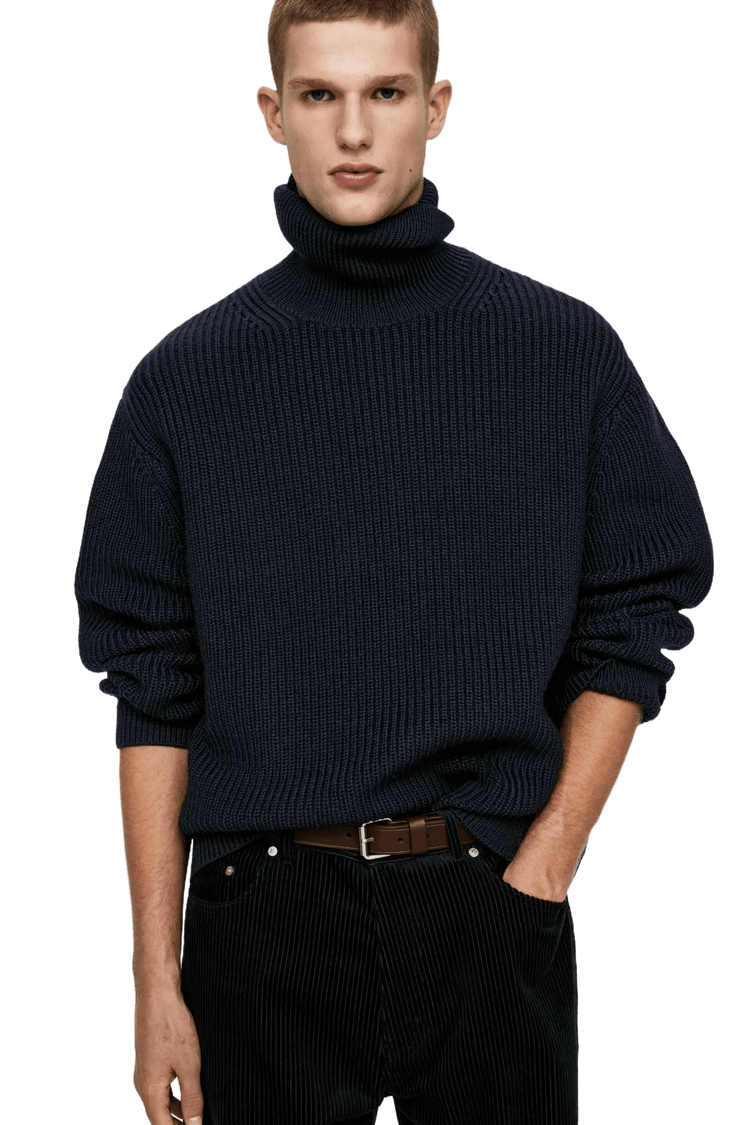 <tc>Arket</tc> Suéter de cuello alto de lana gruesa para hombre