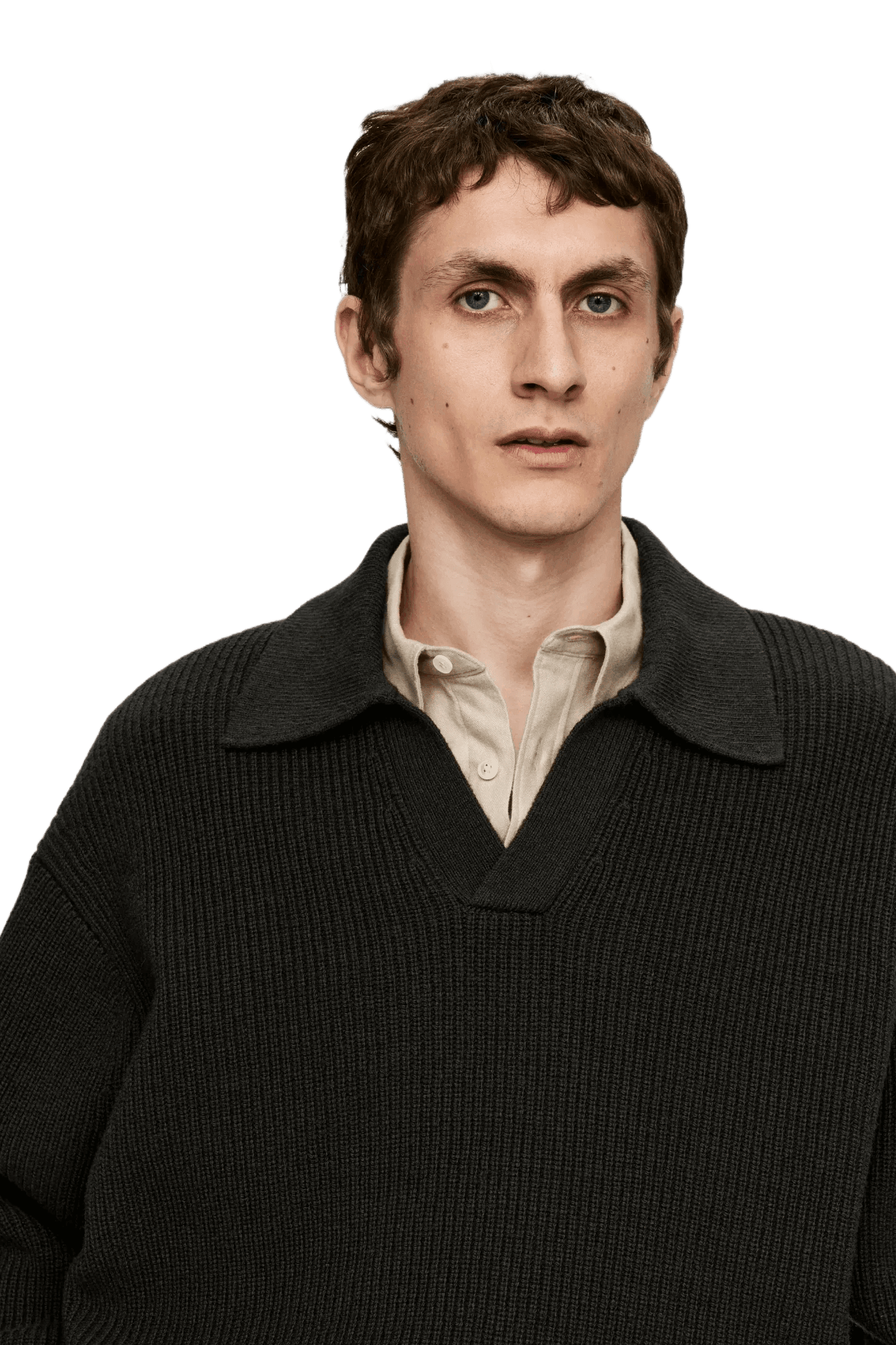 <tc>Arket</tc> Jersey tipo polo de punto para hombre