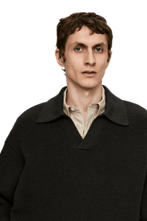 <tc>Arket</tc> Jersey tipo polo de punto para hombre