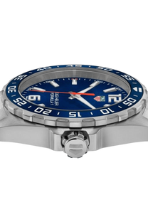 <tc>TAG Heuer</tc> Montre à quartz Formula 1 pour homme en acier bleu 43 mm