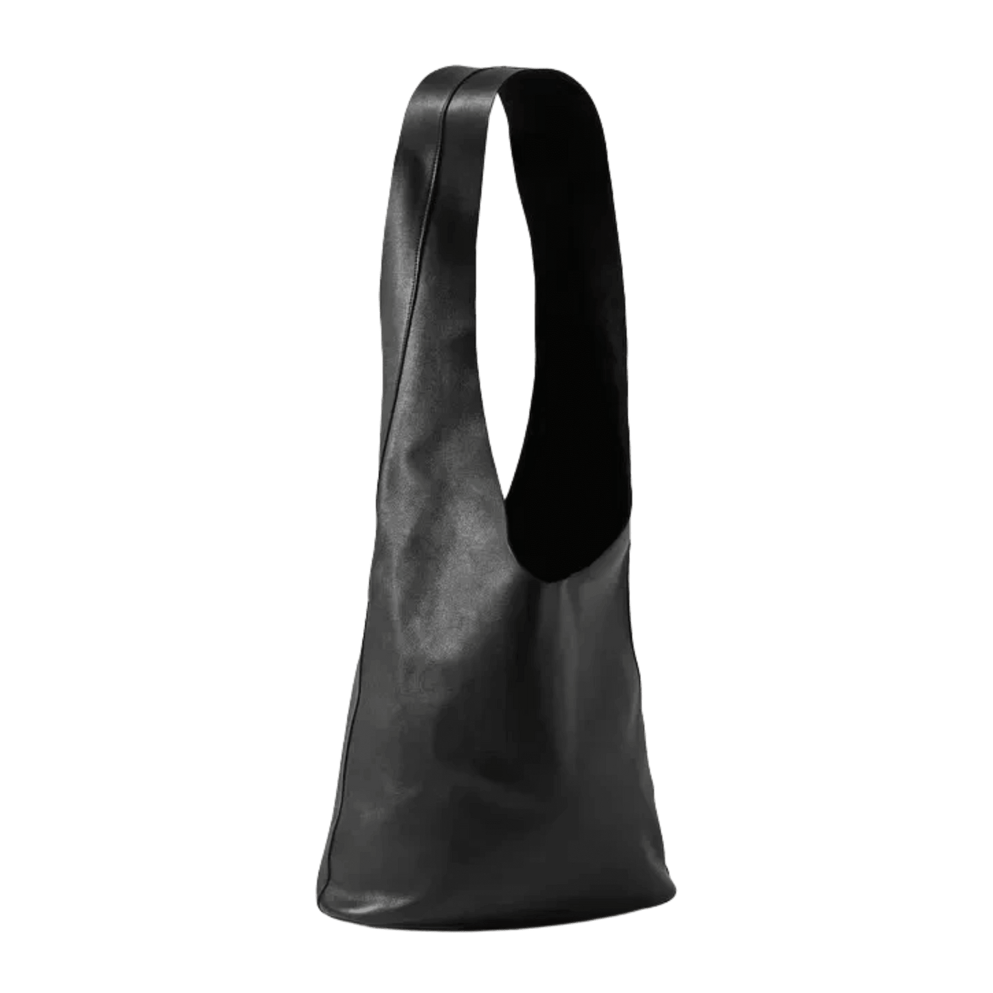 <tc>The Row</tc> Bolso de hombro de cuero Bindle Three