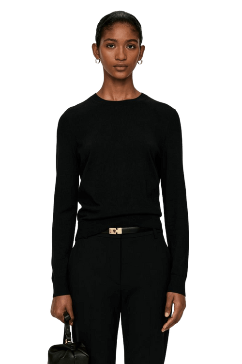 <tc>Arket</tc> เสื้อจัมเปอร์ผ้าเมอริโนถักละเอียดสำหรับผู้หญิง