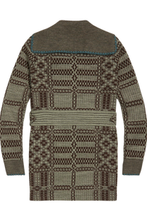 <tc>Ralph Lauren</tc> Cárdigan de jacquard con cinturón para mujer