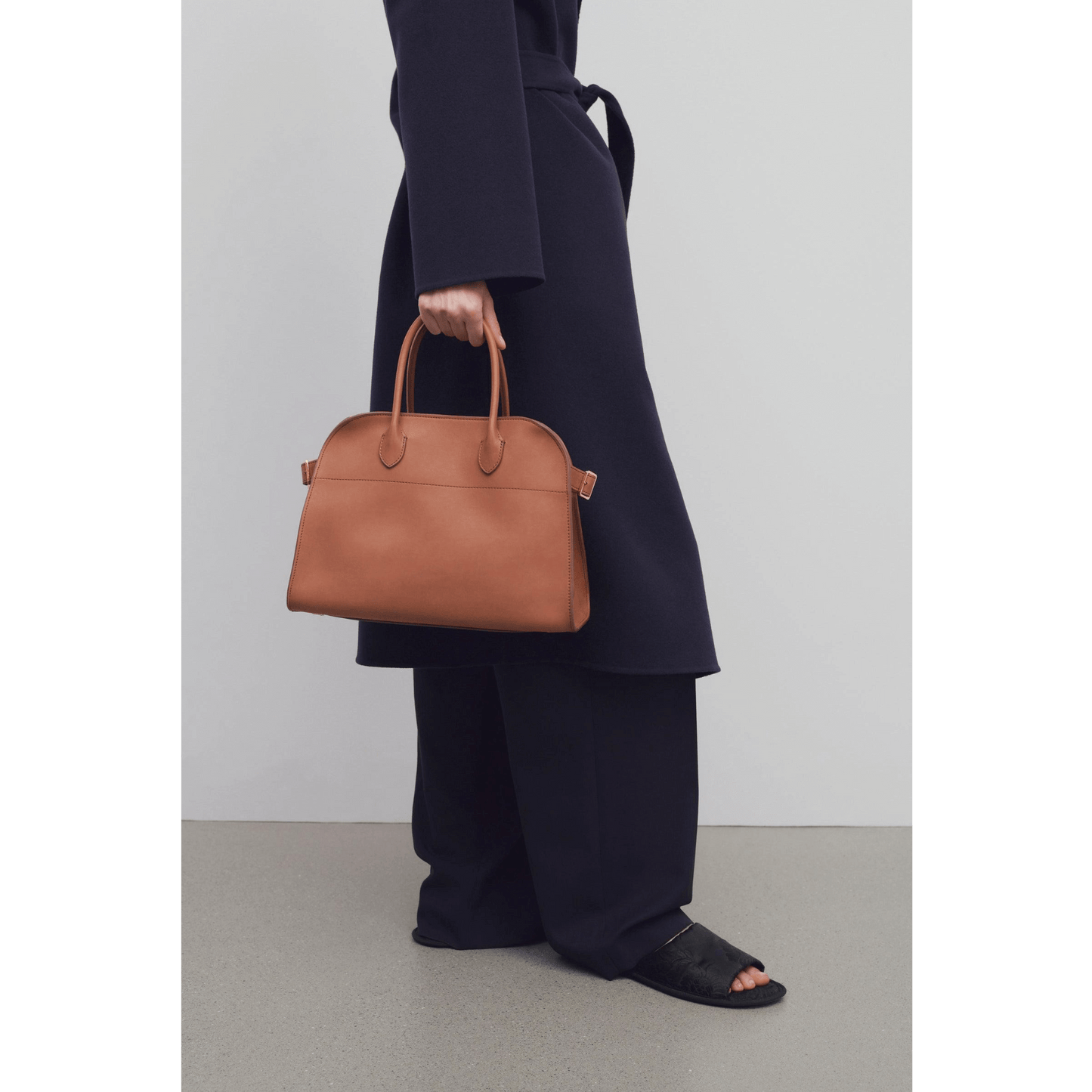 <tc>The Row</tc> Bolso Margaux 12 suave de piel
