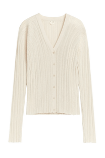 <tc>Arket</tc> Cárdigan de punto acanalado para mujer