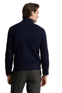 <tc>Ralph Lauren</tc> Cárdigan de lana a cuadros escoceses The Polo para hombre