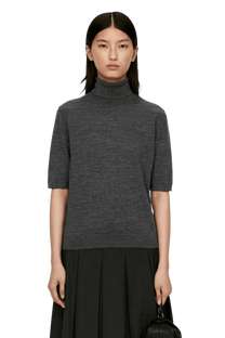 <tc>Arket</tc> Jersey de cuello alto y manga corta para mujer