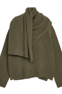Arket Women's Wool Scarf Jumper