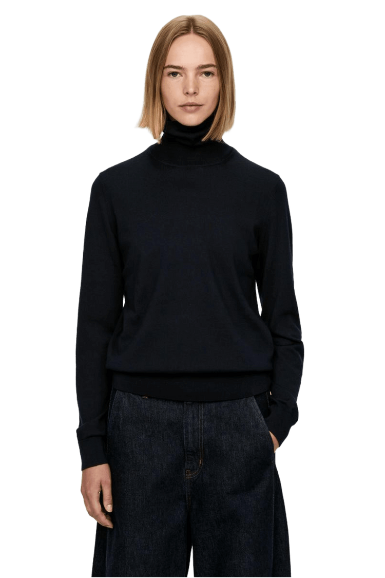 <tc>Arket</tc> Jersey de merino con cuello alto para mujer