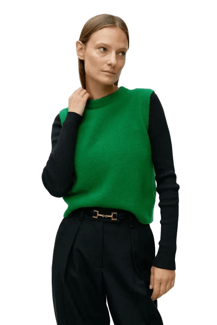 <tc>Arket</tc> Chaleco de alpaca de punto para mujer