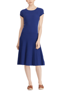 <tc>Ralph Lauren</tc> Vestido ajustado y acampanado para mujer