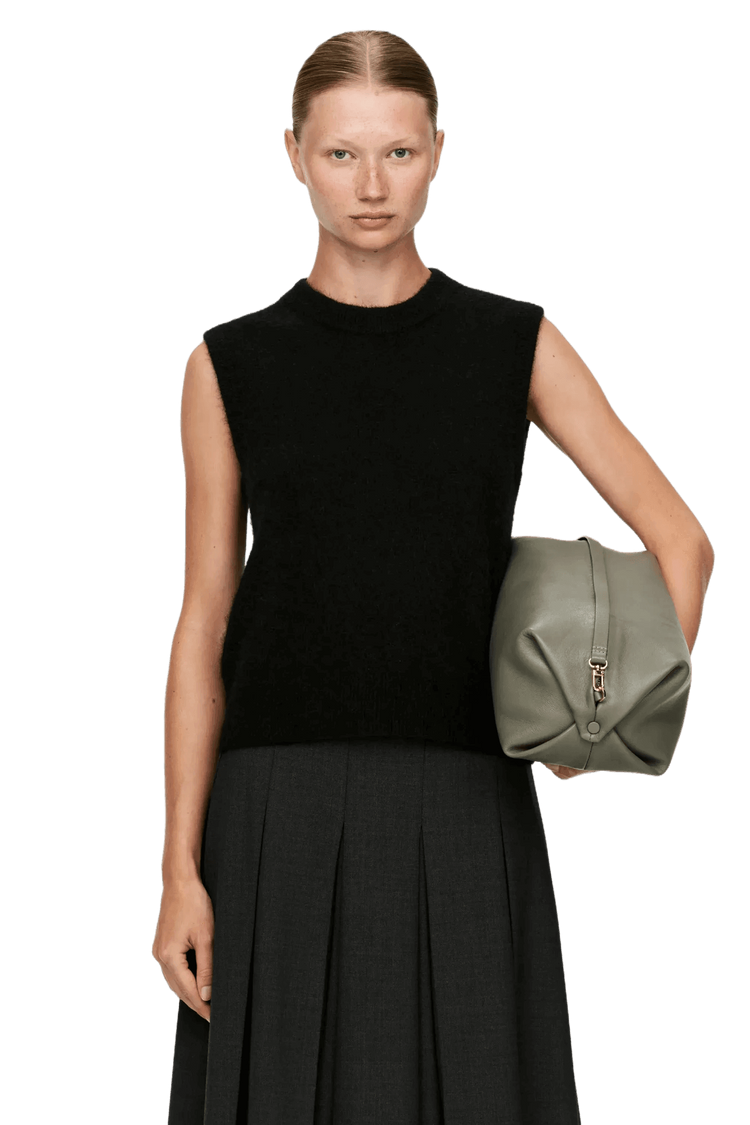 <tc>Arket</tc> Chaleco de mezcla de lana y alpaca para mujer