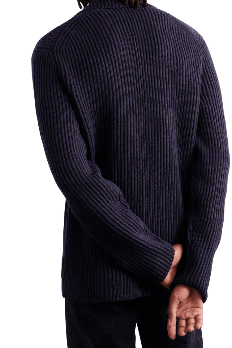 <tc>Ralph Lauren</tc> Cárdigan tipo blazer de mezcla de lana para hombre