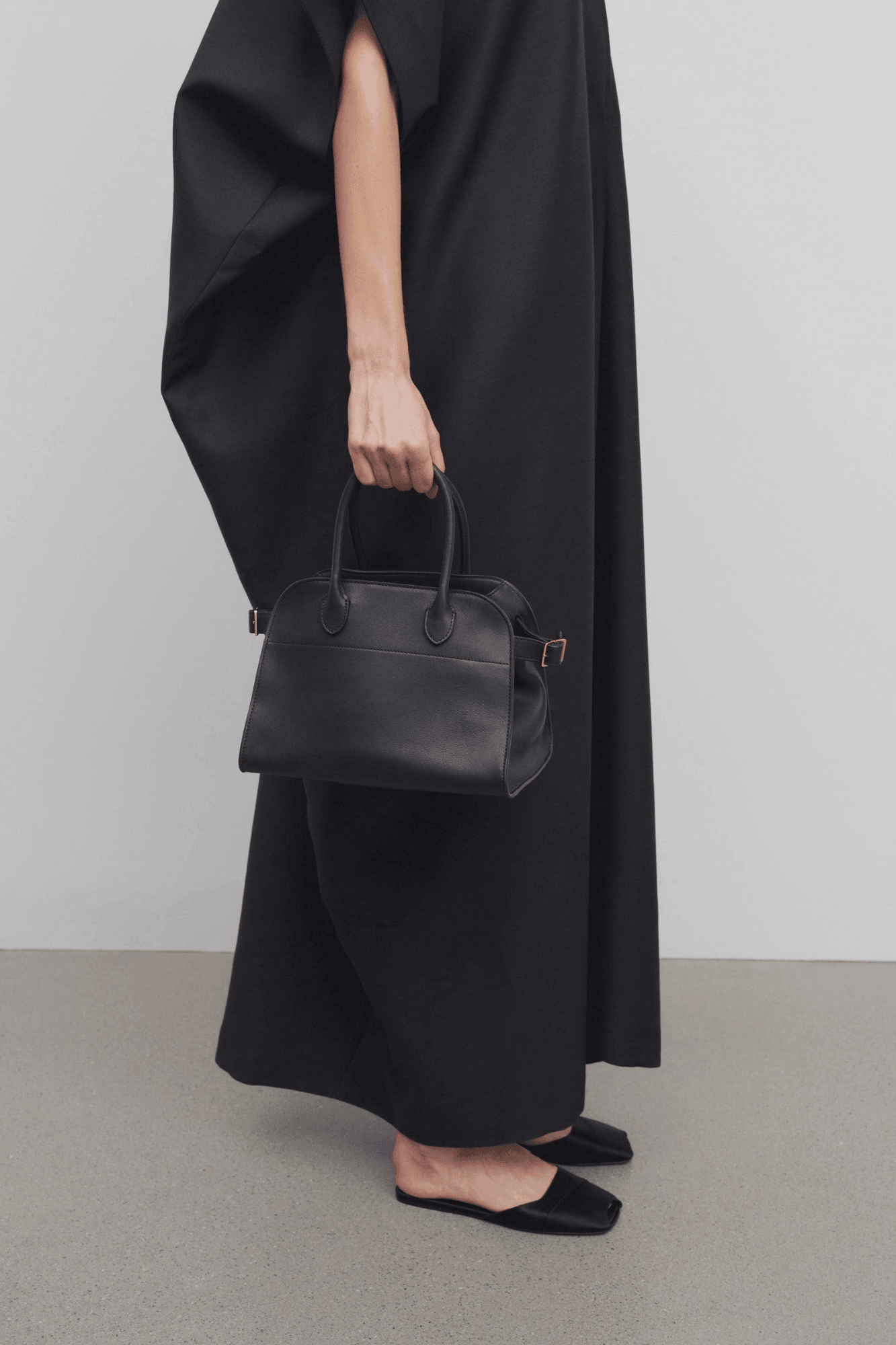 <tc>The Row</tc> Bolso Margaux 10 suave de piel