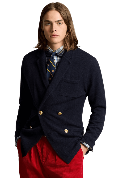 <tc>Ralph Lauren</tc> Cárdigan blazer de cachemira unisex