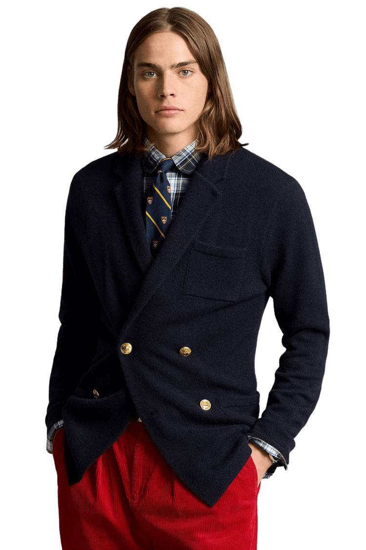 <tc>Ralph Lauren</tc> Cárdigan blazer de cachemira unisex
