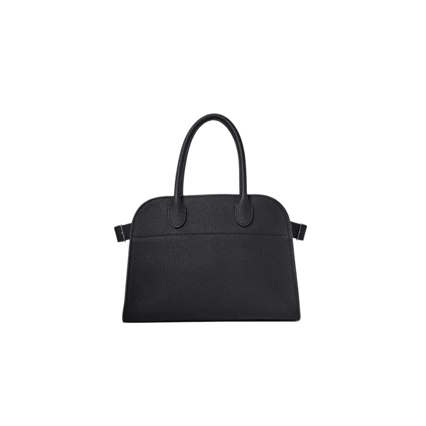 【THE ROW】ザロウ soft MARGAUX 10 グレインレザー バッグ Soft Margaux 10 Bag ブラック in Suede – The Row
