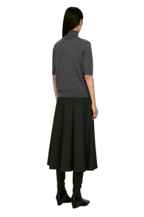 <tc>Arket</tc> Jersey de cuello alto y manga corta para mujer