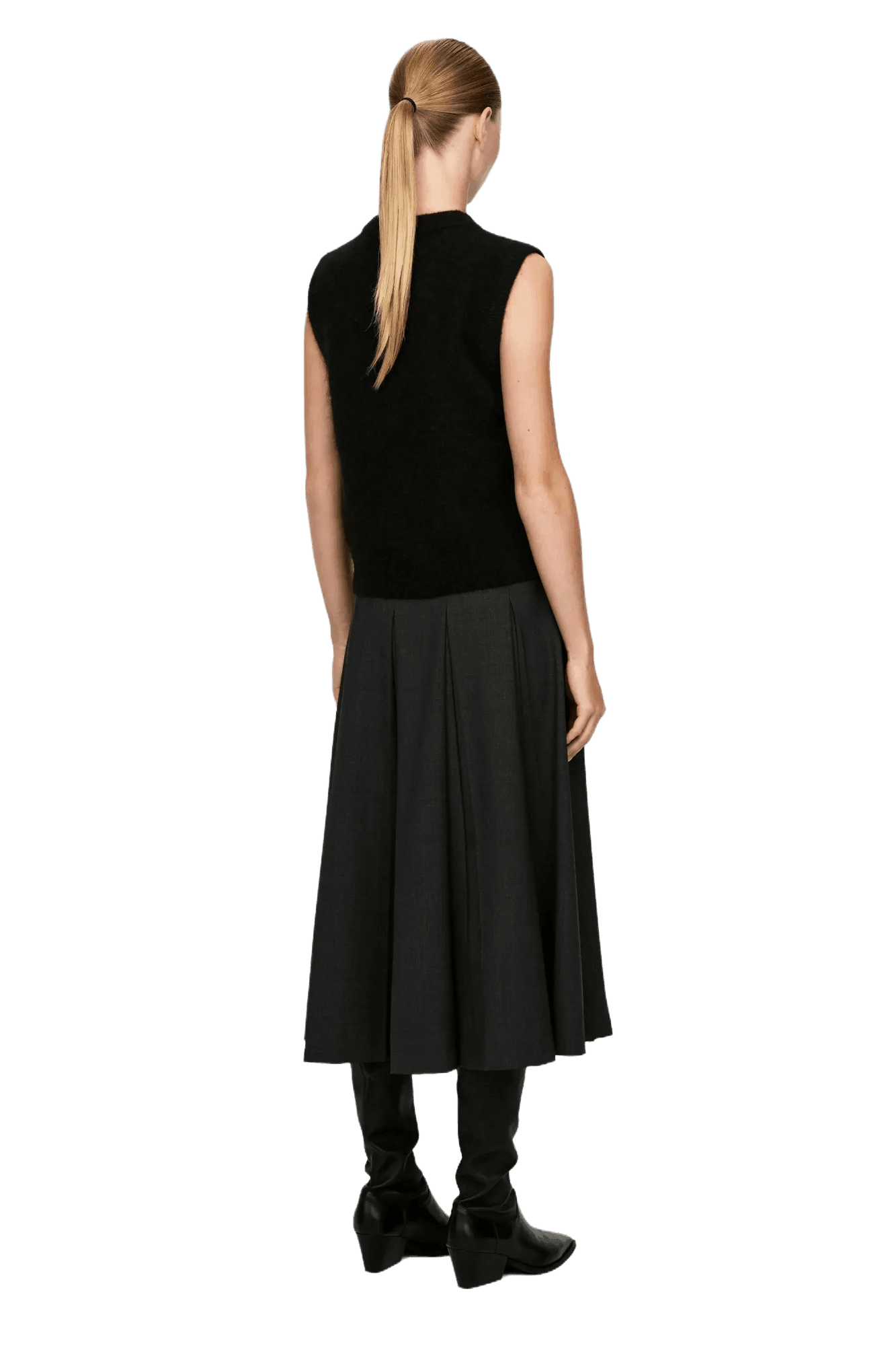 <tc>Arket</tc> Chaleco de mezcla de lana y alpaca para mujer
