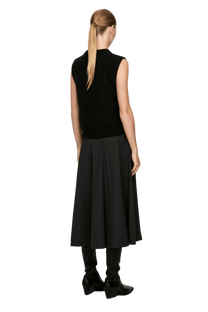 <tc>Arket</tc> Chaleco de mezcla de lana y alpaca para mujer