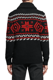 <tc>Ralph Lauren</tc> Suéter de algodón con copos de nieve para hombre