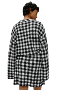 <tc>Arket</tc> Minifalda de punto jacquard para mujer