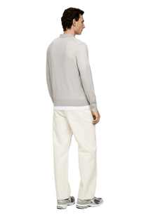 <tc>Arket</tc> Jersey tipo polo de merino para hombre