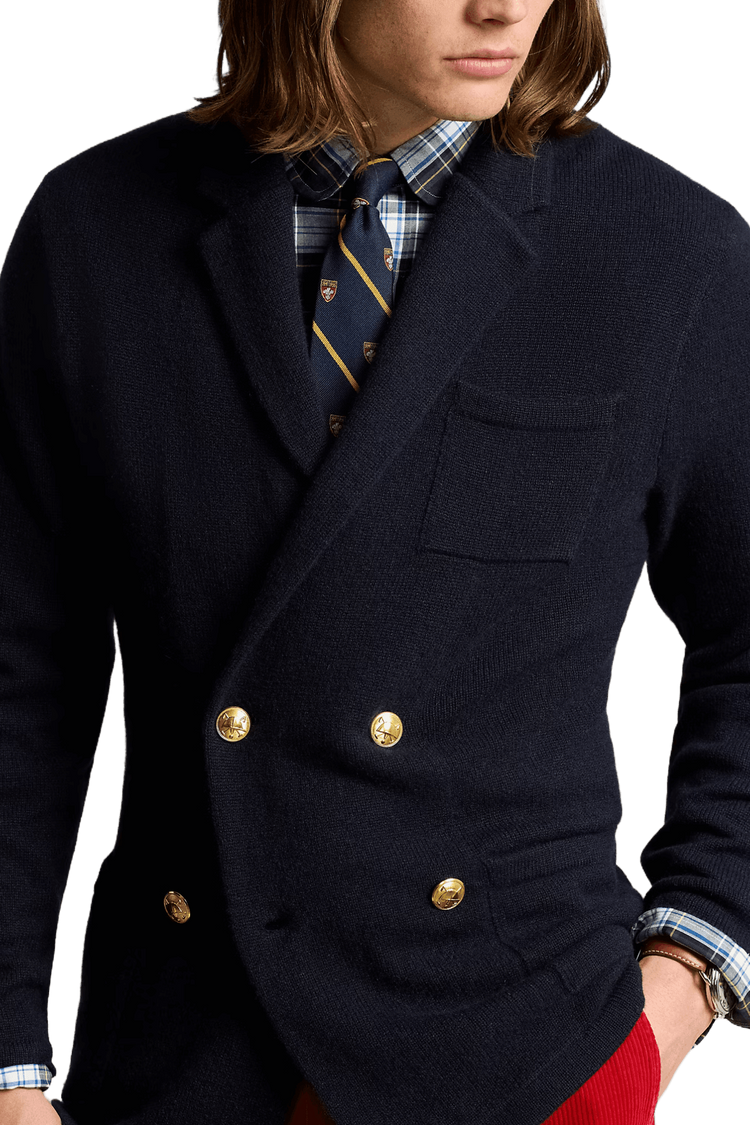 <tc>Ralph Lauren</tc> Cárdigan blazer de cachemira unisex
