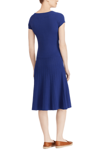 <tc>Ralph Lauren</tc> Vestido ajustado y acampanado para mujer