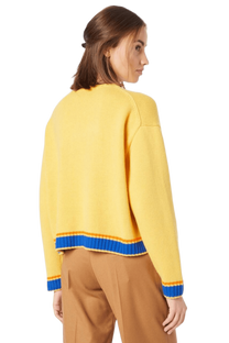<tc>Ralph Lauren</tc> Suéter de lana de punto intarsia para mujer