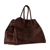 <tc>The Row</tc> Sac Margaux 17 souple en daim